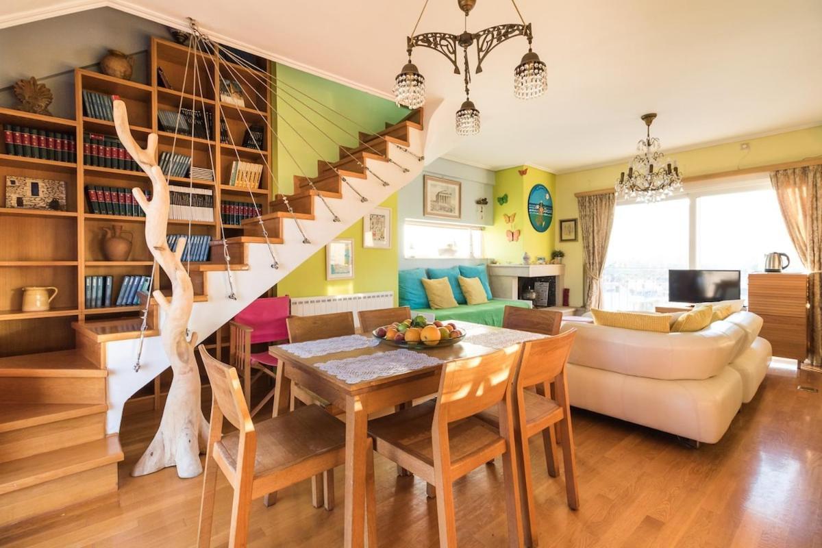 A Luxury Maisonette With Sea View Pireu Exterior foto